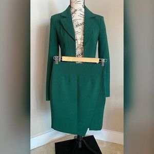 Emerald Green Pencil Skirt Suit